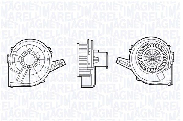 MAGNETI MARELLI Elektrimootor,salongiventilaator 069412664010